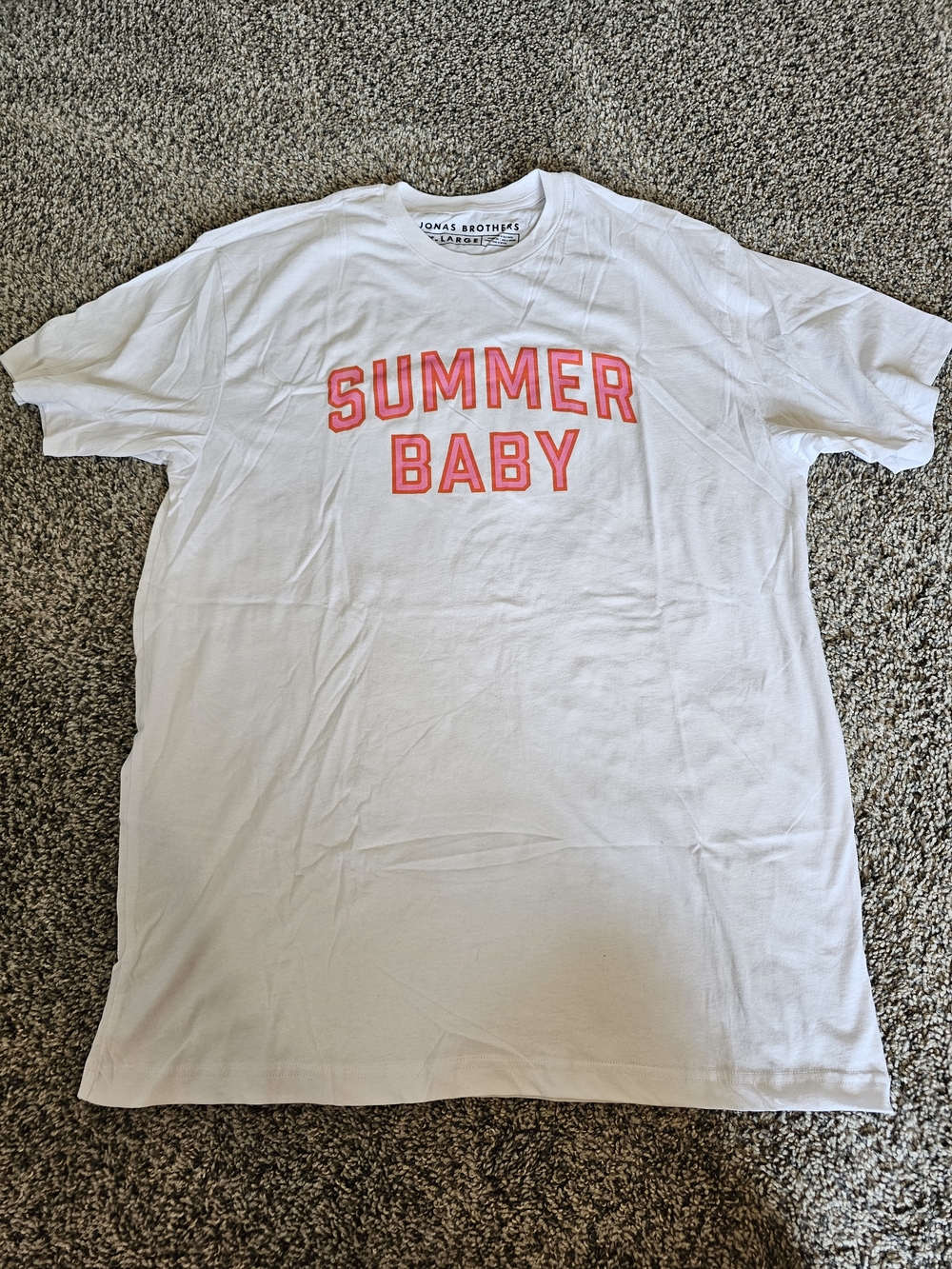 Jonas Brothers 'Summer Baby' T-shirt